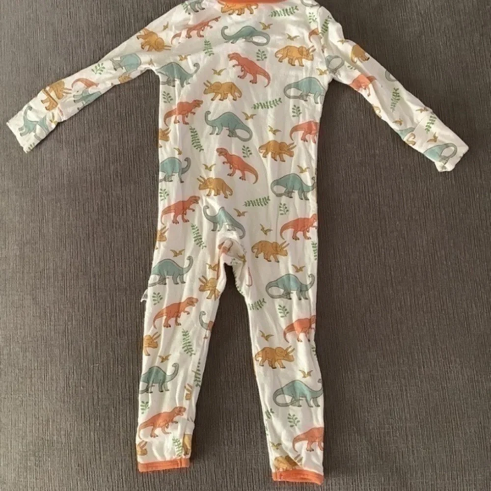 GUC Free Birdees snug fit footless dinosaur onesie
